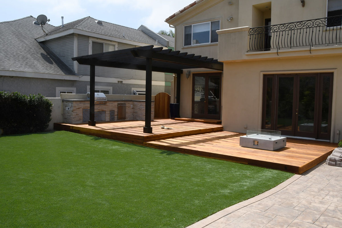 Lawn installation rancho palos verdes Compass Landscape Construction Inc