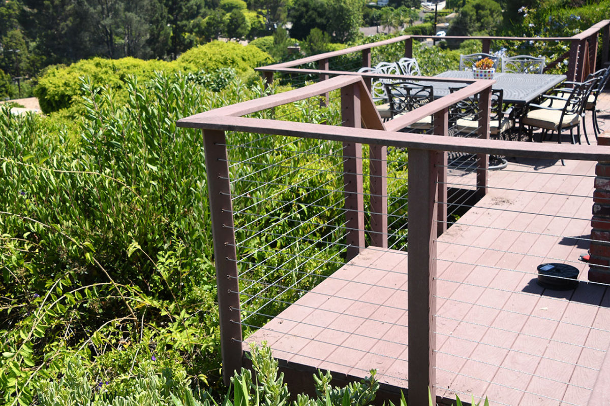 Cable Railings | Compass Landscape Construction Inc