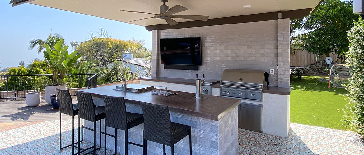 Compass Landscape outdoor kitchens rancho palos verdes